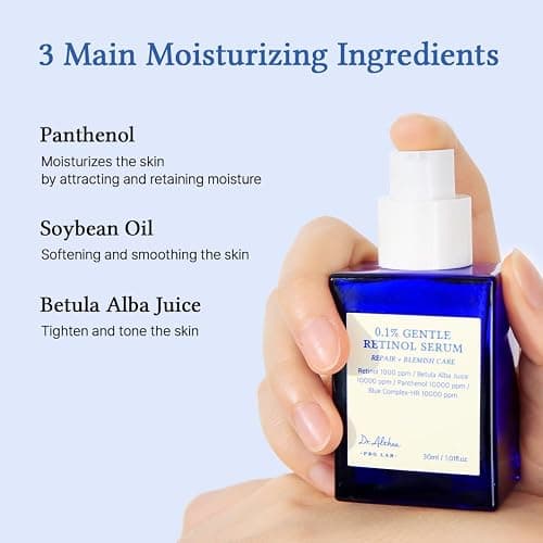 Dr.Althea 0.1 Gentle Retinol Serum - Korean skincare, 1.01fl.oz, Reduce Wrinkles, Fine Lines, & Signs of Aging, Gentle Skincare for Day & Night thumbnail 7