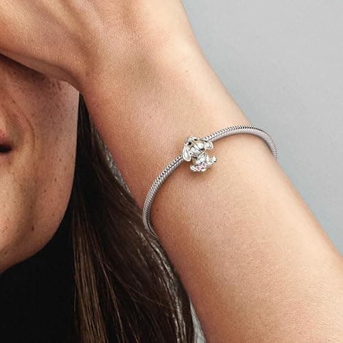 PANDORA Disney Winnie Puuh I-Ah Charm aus Sterling Silber und Emaille - Kompatibel mit PANDORA Moments Armbänder thumbnail 2