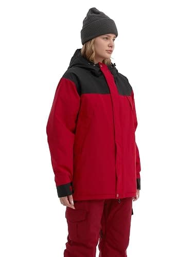 NOMADIKA Women Ski Jacket Waterproof Insulated Winter Snow Coat for Skiing Snowboarding Rain Coats Oversize Unisex thumbnail 2