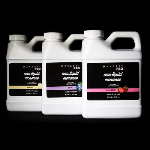 MakarttPro Scented Monomer Bundle for Acrylic Nail Kit - Medium to Fast Setting, MMA Free, Made in USA, Professional Quality Acrylic Liquid thumbnail 2