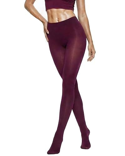 sofsy 10-Year Hosiery Craftsmanship - Italian 40 Den Run Resistant Opaque Tights for Women | High-Waist, Reinforced Toe - Image 1