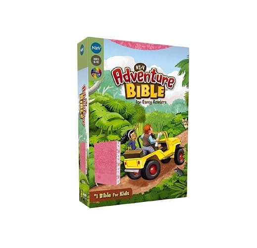 NIrV, Adventure Bible for Early Readers, Leathersoft, Pink, Full Color thumbnail 10