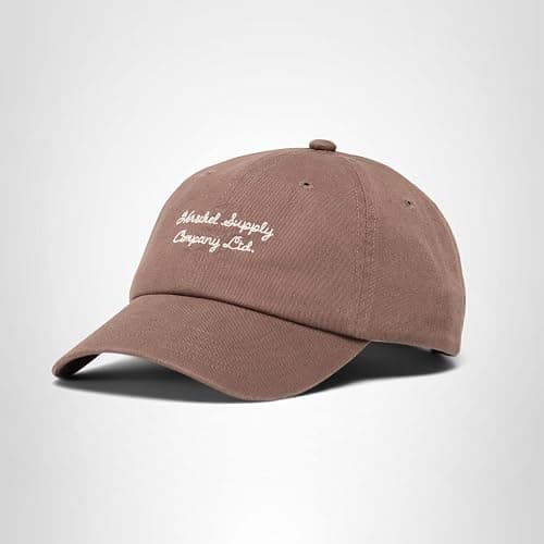 Herschel Supply Co. Sylas Vintage Cotton Cap, Chocolate Chip thumbnail 4