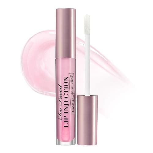 Too Faced Lip Injection Maximum Plump Extra Strength Lip Plumper Gloss | Hydrating, Volumizing, + Plumping, 0.14 Fl Oz - Image 1