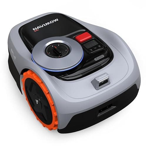 Segway Navimow i105N Robot Lawn Mower Perimeter Wire Free 1/8 Acre RTK+Vision Robotic Lawnmower, AI-Assisted Mapping, Virtual Boundary, APP Control, 58dB(A) Quiet, Multi-Zone Management - Image 1