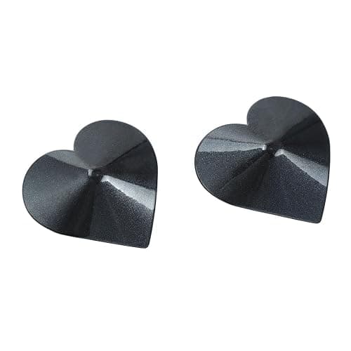 Nawwgy Women's Metal Nipple Covers Reusable Self Adhesive Silicone Pasties Raves Breast Petals Sticky Bras Nipple Stickers thumbnail 5