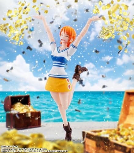TAMASHII NATIONS - One Piece - Nami -Romance Dawn- S.H.Figuarts Action Figure thumbnail 13