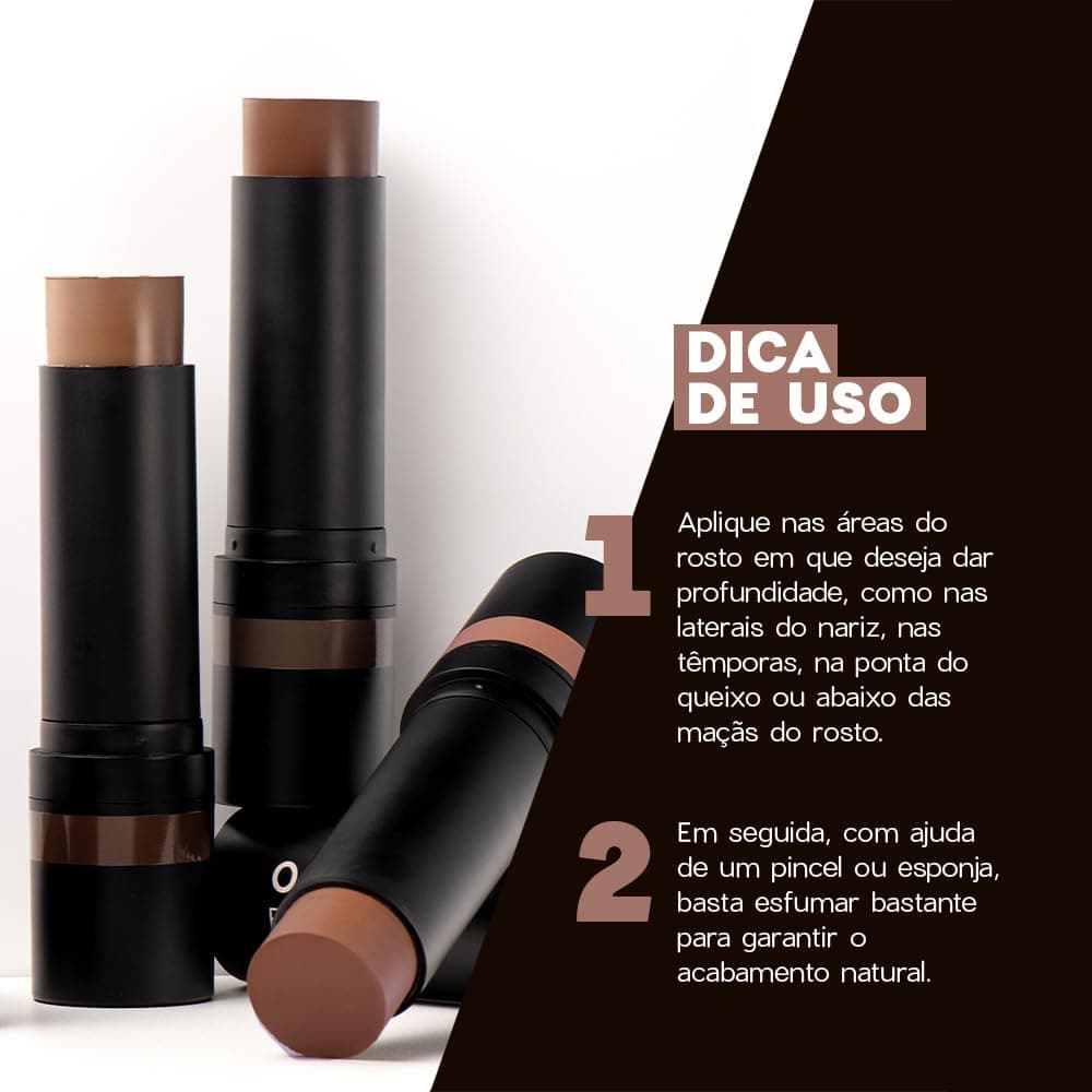 Océane Contorno em Bastão Marrom Médio - Contour Stick Medium Océane Edition 13,5g thumbnail 5