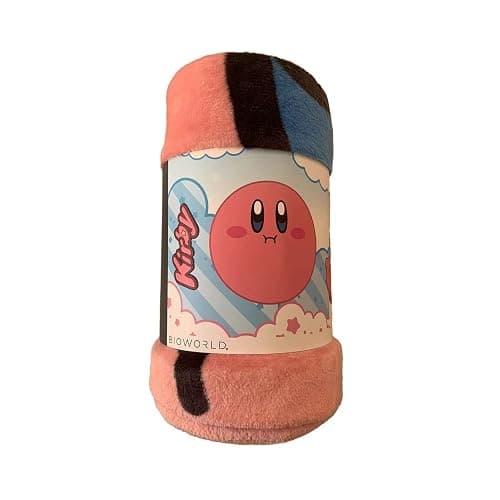 Kirby Big Face Throw Blanket thumbnail 2