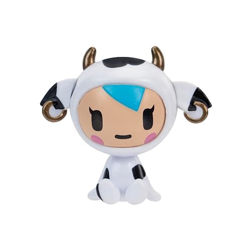 Jazwares Tokidoki 2” 6 Figure Pack - Donutella, Sandy, Kaiju Tokimon, Latte, Mozzarella, & Ruby - Ages 5+ - Officially Licensed Tokidoki Product from thumbnail 4