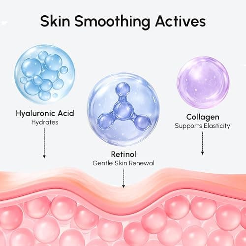 MAREE Face Moisturizer Retinol Cream for Face - Daily Wrinkle Cream for Women - Anti Aging Face Cream - Facial Moisturizer with Collagen - Crema Hidratante Para la Cara for Skin Tightening thumbnail 7