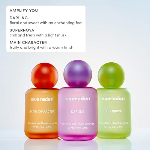Evereden Fragrance Hair and Body Mist - Darling: Clean and Vegan Collectible Hair and Body Spray for Teen Girls - Amplify Your Self Expression with Iconic Scents in Aesthetic Bottles thumbnail 9