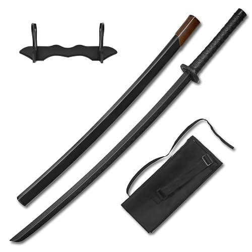 BJDJ Katana Sword - High Toughness Polypropylene Blade, Performing & Training, Includes Scabbard for Aikido - Image 1