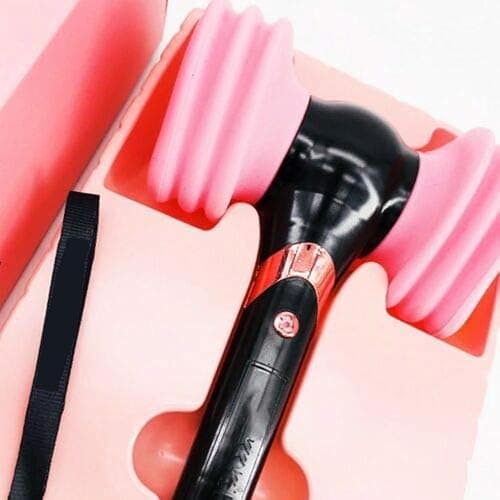Light Stick Concert Glow Lamp Official Hammer Light Stick Fans Gift Hiphop Stick Fun Heart Luminous Lamp (Pink, Onesize) thumbnail 5