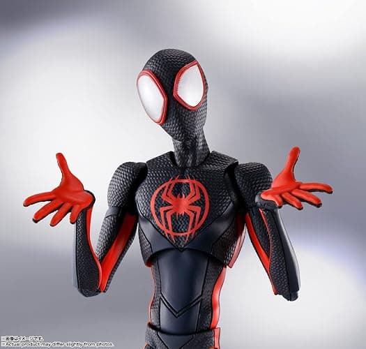 TAMASHII NATIONS - Spider-Man: Across The Spider-Verse - Spider-Man (Miles Morales) S.H.Figuarts Action Figure thumbnail 5