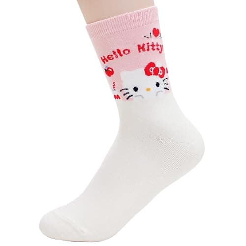 socksense Hello Cartoon Character Series Women and teen girls Licensed Socks Collection thumbnail 4