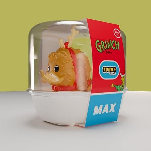 TUBBZ Mini: The Grinch - Max Cosplaying Rubber Duck Vinyl Figure thumbnail 2