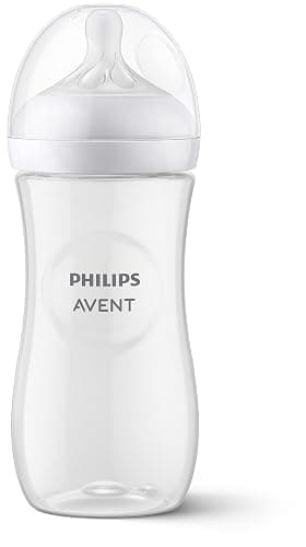 Philips Avent Natural Newborn Glass Gift Set, Baby Bottles with Natural Response Nipples, 3x 4oz (Slow Flow, Flow 2) and 2x 8oz (Medium Flow, Flow 3), 2x Silicone Sleeves, SCD858/01 thumbnail 15