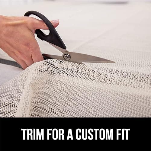 GORILLA GRIP Non Slip Mattress Gripper, Prevents Mattresses from Sliding and Holds Bed in Place, Pad Grips Beds, Sofa, Couch, Chair Cushions and Helps Keep Topper from Slipping, Easy Trim Pads, Queen thumbnail 7