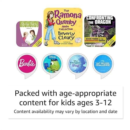 Amazon Echo Dot Kids (newest model), Designed for kids, with parental controls, Includes 1 Year of Amazon Kids+, Dragon - Dragon - Device only thumbnail 4