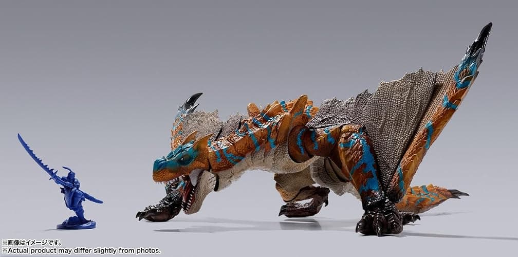 TAMASHII NATIONS - Monster Hunter Rise - Tigrex, Bandai Spirits S.H.MonsterArts Action Figure thumbnail 9