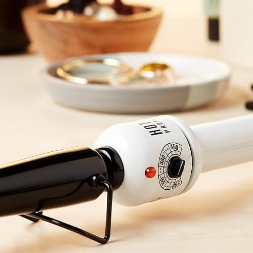 HOT TOOLS Professional Nano Ceramic Extra Long Tapered Curling Iron for Shiny Curls, 3/4 to 1 1/4 Inches thumbnail 5