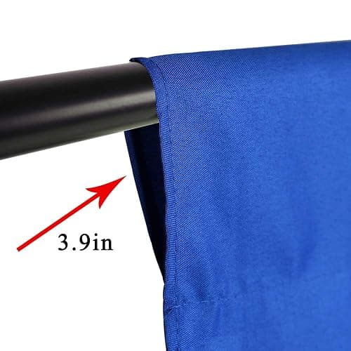 GFCC 6FT x 10FT Royal Blue Backdrop Background Blue Photo Background Photography Backdrop for Photoshoot Screen for Video Recording Picture thumbnail 3