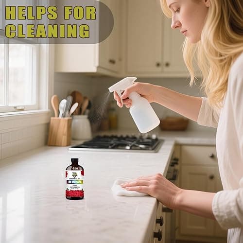 Rose Essential Oil (4 oz/120 ml) — Rose Oils for Aromatherapy, diffusers, humidifiers, Home fragrances, DIY Skincare, soap Making, DIY Candle, Relaxation, Yoga, and Meditation thumbnail 7