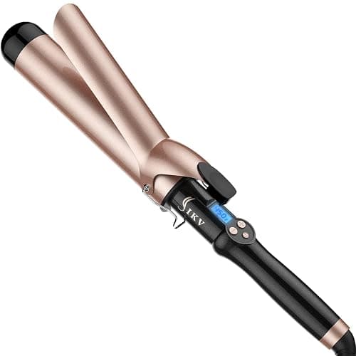 1 3/4 Inch Extra Long Barrel Curling Iron, 1.75 Large Barrel for Long Hair Ceramic Tourmaline - Image 1