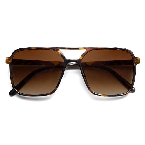 SOJOS Trendy Vintage Aviator Square Sunglasses For Womens Mens Retro 70s UV400 Women Sun Glasses SJ2327 thumbnail 6