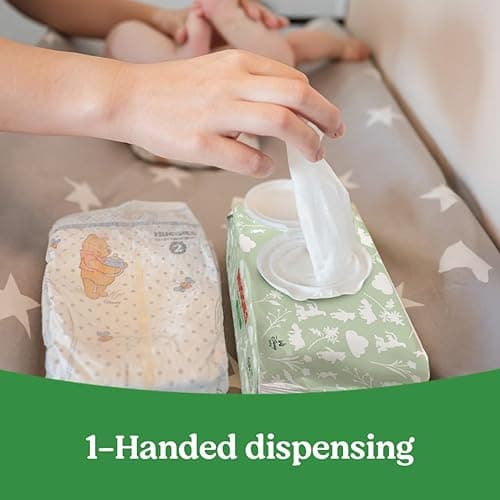 Huggies Natural Care Sensitive Baby Wipes, Unscented, Hypoallergenic, 99% Purified Water, 12 Flip-Top Packs (768 Wipes Total), Packaging May Vary thumbnail 8