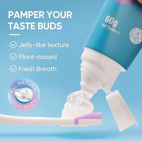 BodyAccel Tongue Cleaner Gel with Tongue Brush – Fresh Breath Oral Care Kit – Tongue Scraper Gel Set for Bad Breath Removal, Maintain Oral Health thumbnail 2