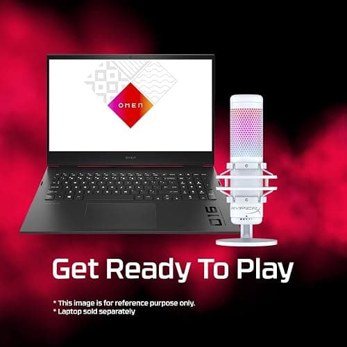 HyperX QuadCast S – RGB USB Condenser Microphone for PC, PS5, Mac, Anti-Vibration Shock Mount, 4 Polar Patterns, Pop Filter, Gain Control, Gaming, Streaming, Podcasts, Twitch, YouTube, Discord – White - White - QuadCast S White - Microphone thumbnail 10