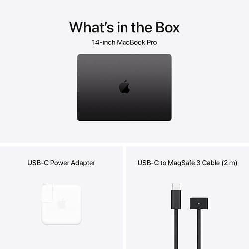 Apple 2025 MacBook Pro Laptop with M5 chip with 10‑core CPU and 10‑core GPU: Built for Apple Intelligence, 14.2-inch Liquid Retina XDR Display, 16GB Unified Memory, 512GB SSD Storage; Space Black thumbnail 7