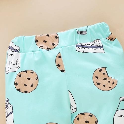 Aoswep Newborn Infant Baby Clothes Long Sleeve Romper + Pants + Hat 3PCS Outfits Set thumbnail 5