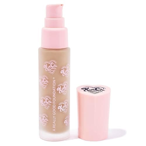 KimChiChic Beauty A Really Good Foundation | Medium to Full Coverage Makeup | Long-Lasting, Lightweight Formula | Vegan & Cruelty-Free, 1.0 fl. oz, 108L Light + Cool Undertones thumbnail 2