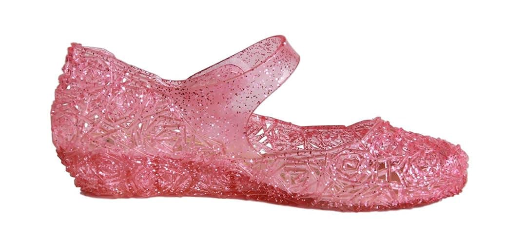 GUGUYeah Princess Mary Jane Jelly Shoes, Ballet Flats Cosplay Birthday Party Dress Up Sandals for Little Girls, Toddler or Kids thumbnail 4