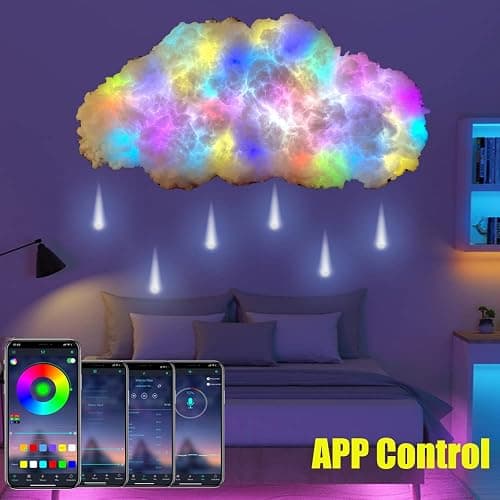 ZOKON 3.93Ft/1.2M Big Cloud Rain Lightning Kit thumbnail 8