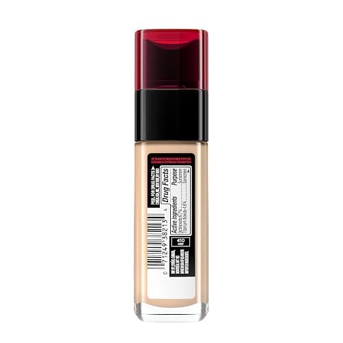 L'Oreal Paris Makeup Infallible Up to 32 Hour Fresh Wear Lightweight Foundation, 410 Ivory, 1 Fl Oz, Packaging May Vary thumbnail 9
