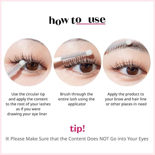 ETUDE My Lash Serum, Eyelash Strengthening Formula with Biotin, Ginger extract for Lash health and growth, Mascara Essence, Mascara Serum, Vegan Certified, Korean Makeup (0.3 Fl Oz) thumbnail 7