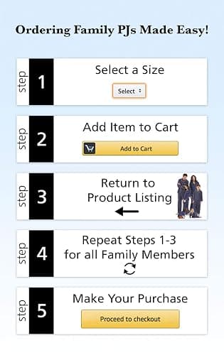 PajamaGram Christmas Pajamas For Family - Family Christmas PJs Matching Sets thumbnail 5