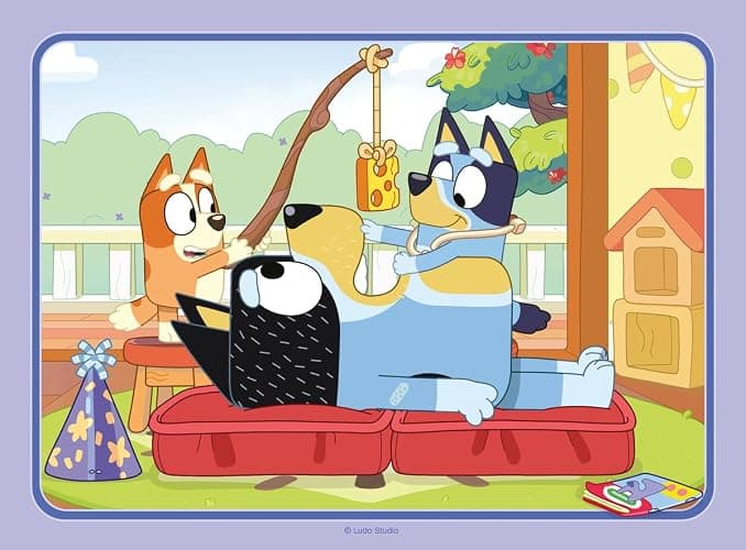 Ravensburger Bluey 4 in Box Jigsaw Puzzles for Kids Age 3 Years Up - 12, 16, 20 & 24 Pieces thumbnail 5
