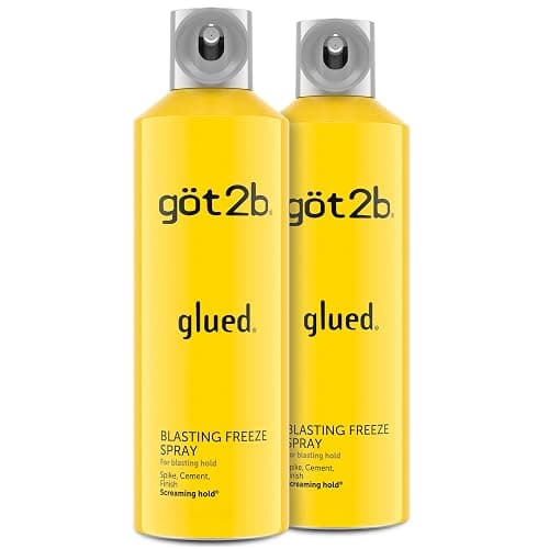 Got2b Glued Blasting Freeze Hairspray, 12 oz, Pack of 2 - Image 1