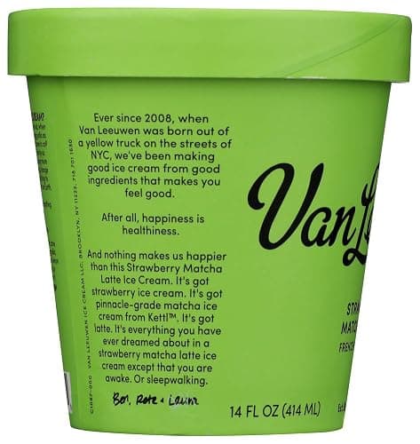 Van Leeuwen Strawberry Matcha Latte Ice Cream, 14 FZ thumbnail 5