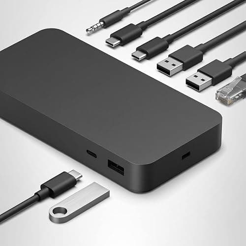 Microsoft Surface Thunderbolt 4 Docking Station - Black (T8H-00001) thumbnail 8