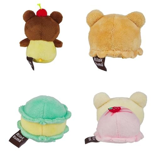 San-X Original Rilakkuma Macaroon Box Plush - 4 pcs thumbnail 5