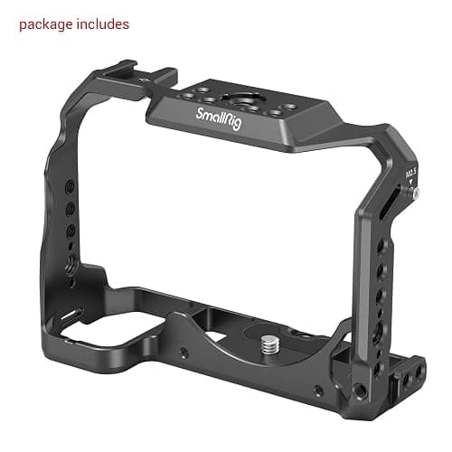 SmallRig Aluminum Alloy Cage for Nikon Z5 / Z6 / Z7 / Z6II / Z7II Camera with Built-in NATO Rail and Cold Shoe Mount for Microphone and Light 2926 thumbnail 3