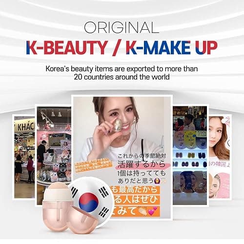 Korean Beauty Oil-Absorbing Volcanic Face Roller, Portable and Reusable Skincare Tool for Oily Skin, Shine Control, Oil Absorber tool for Face (Black) thumbnail 7