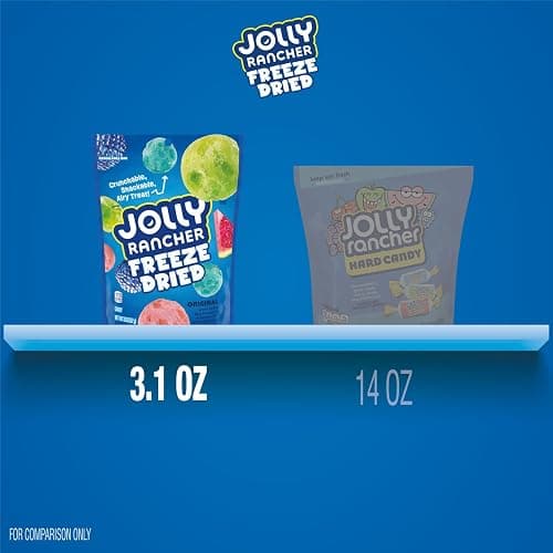 Jolly Rancher Candy, Fruit Flavored, 3.1 oz | Freeze Dried | Pack of 3 thumbnail 6