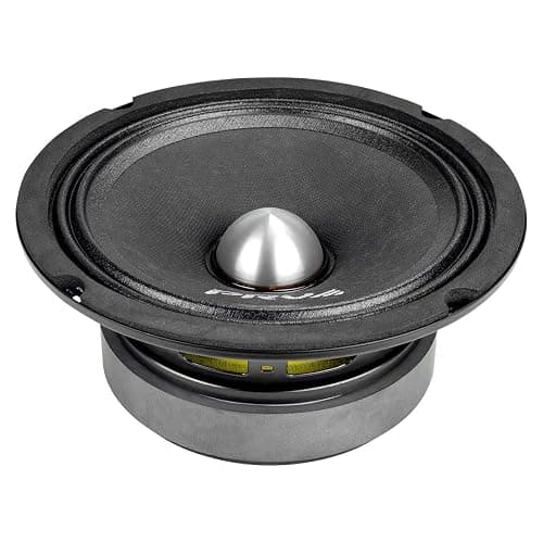 PRV AUDIO 6.5 Inch Midrange Bullet Speaker Pair 6MR400-4 Bullet, 4 Ohm 400 Watts High Performance Car Audio Loudspeaker High Output Sound (2 Speakers) thumbnail 5